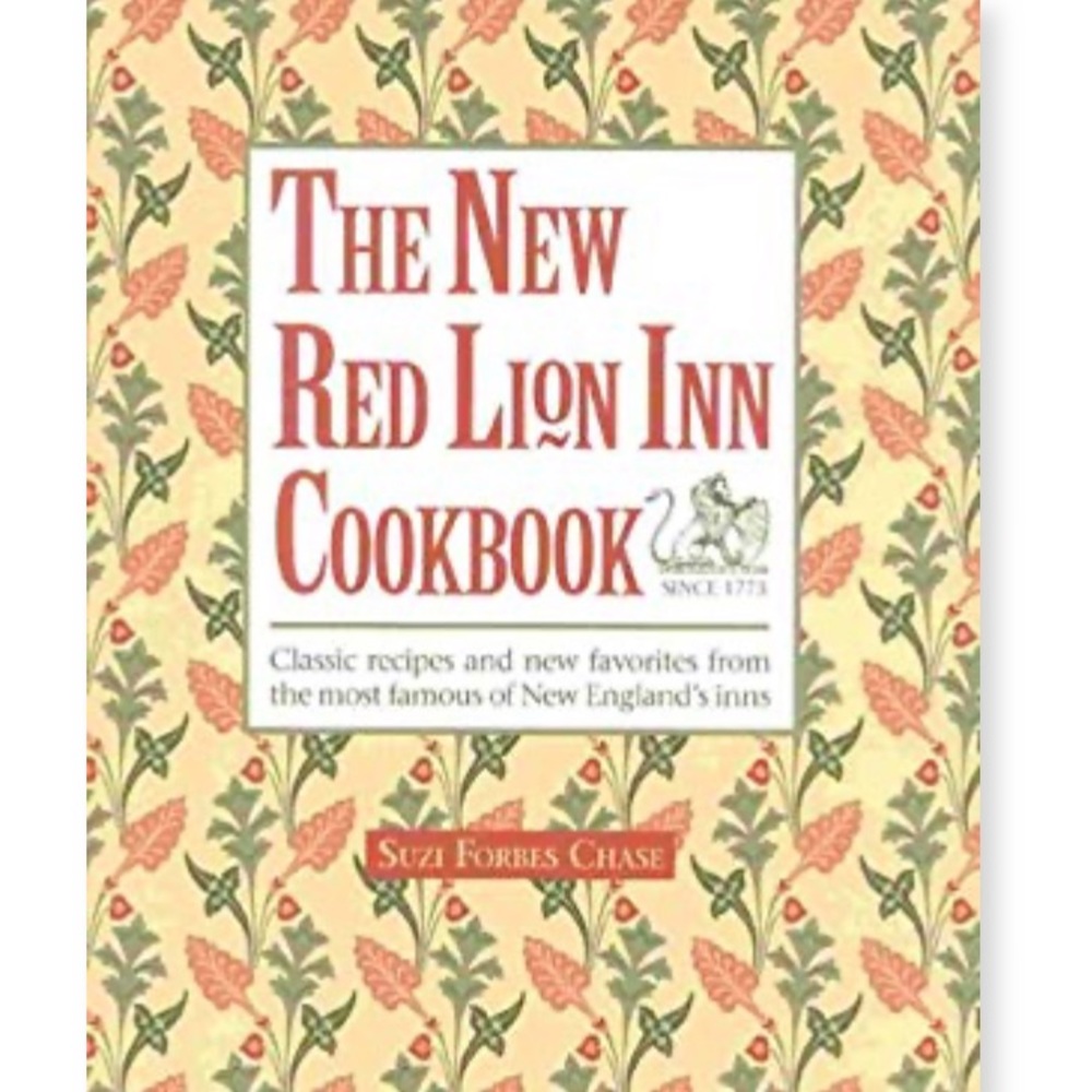 New Red Lion Inn cookbook by Suzi Forbes Chase